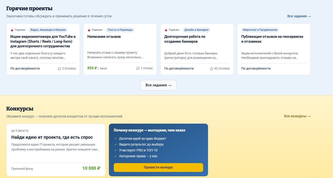 freelance ru отзывы о заработке