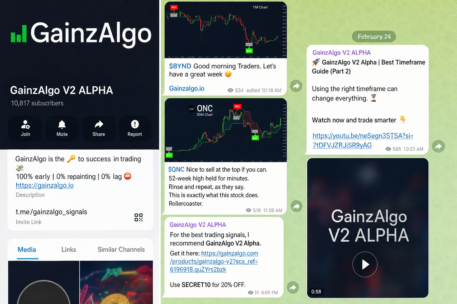 Gainzalgo V2 Alpha