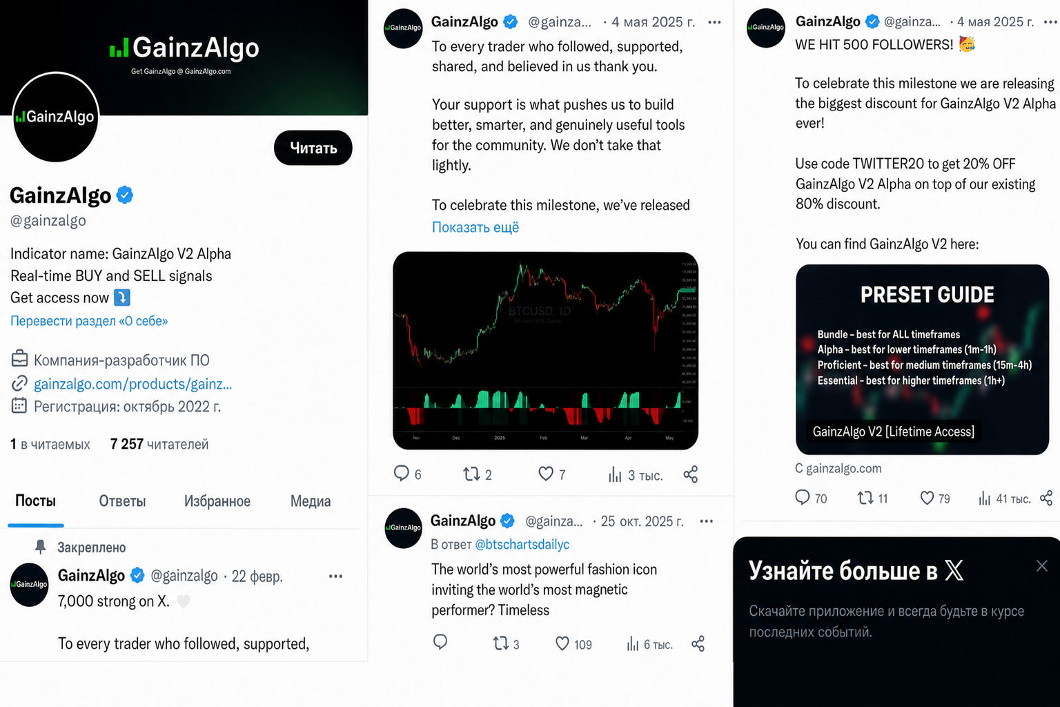 Gainzalgo V2 Alpha