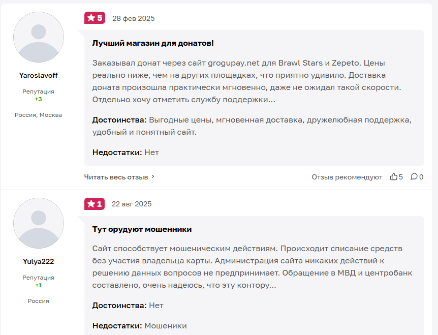 grogypay скам или нет