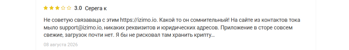 izimo кошелек