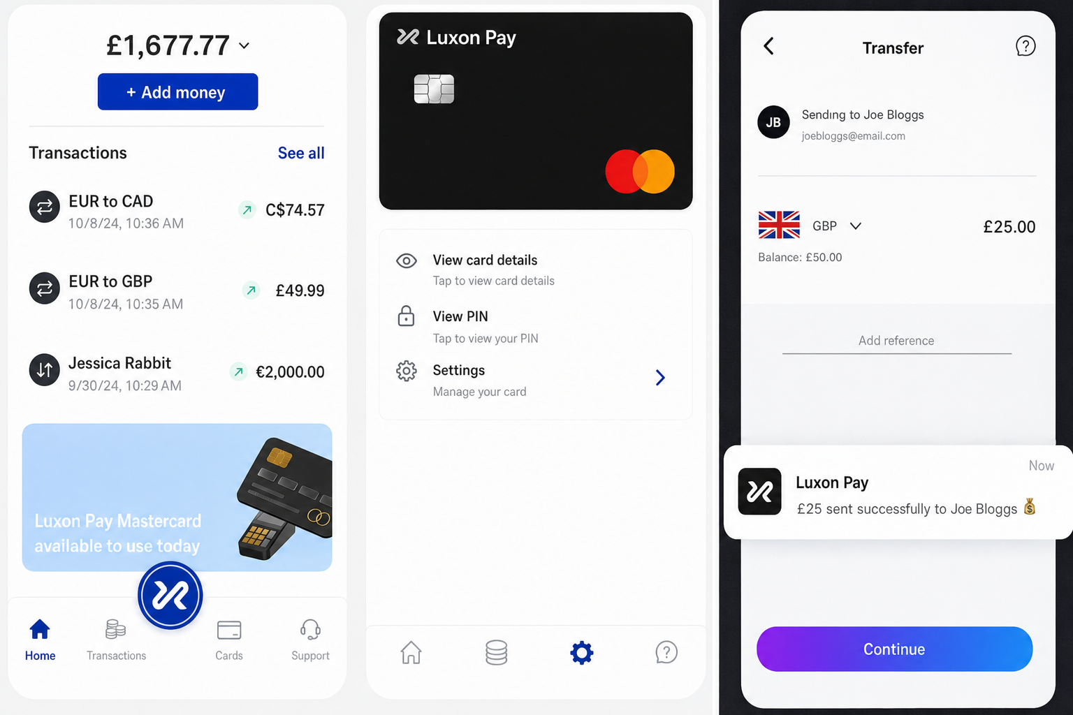 Luxon Pay Luxon Pay