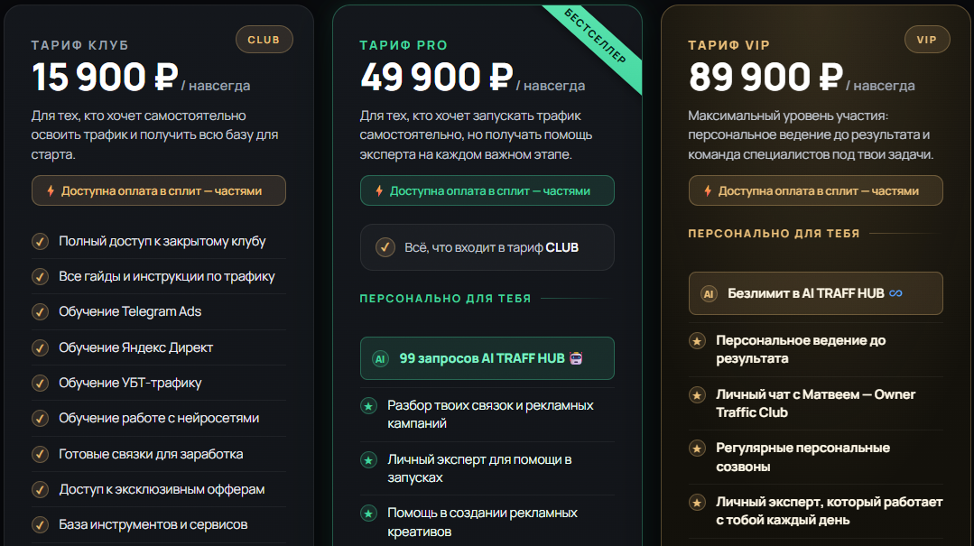 матвей ширяев трафик отзывы