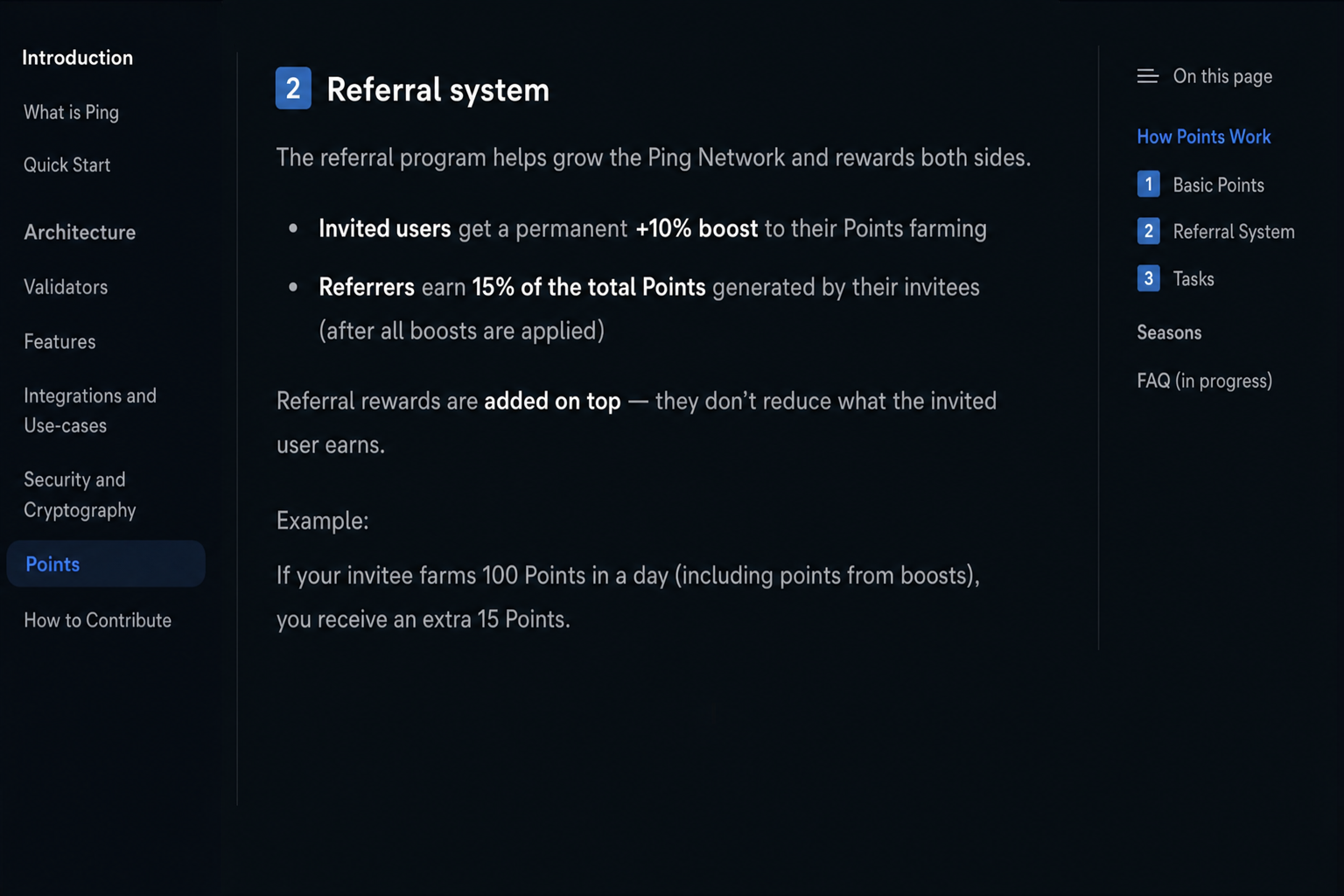 Ping Network Ping Network