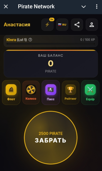 pirate network игра