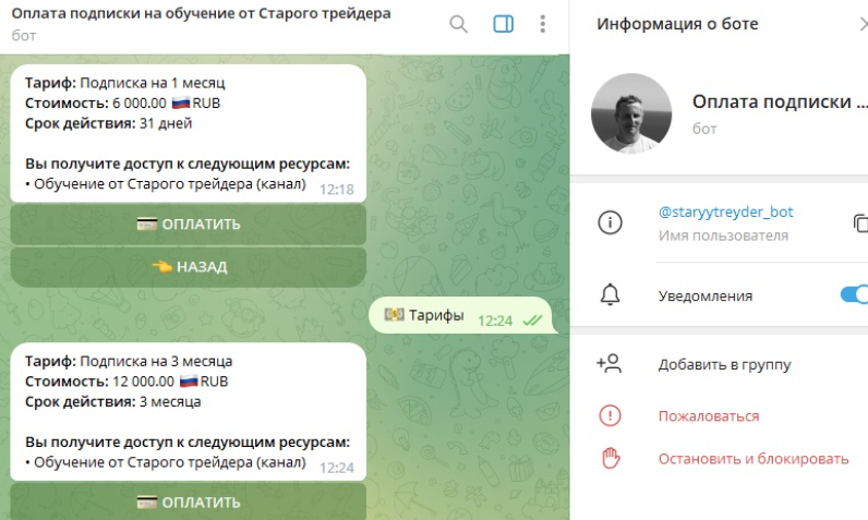 Старый Трейдер Старый Трейдер