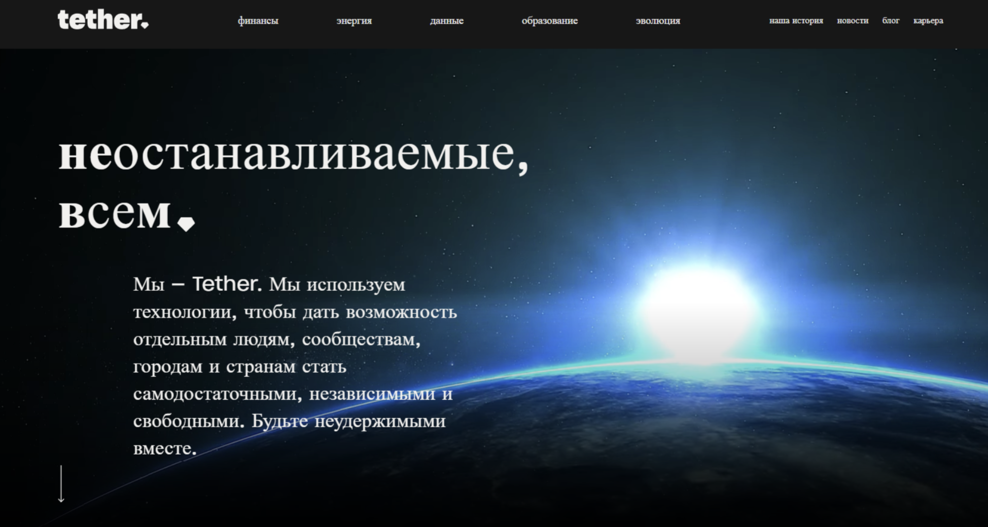 тетхер криптокошелек