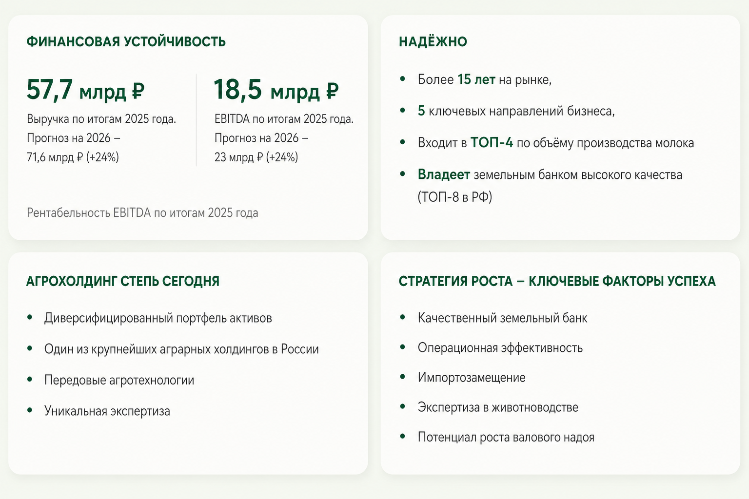 Агрохолдинг Степь