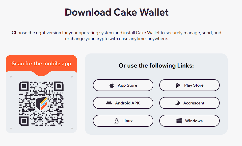 Cake Wallet