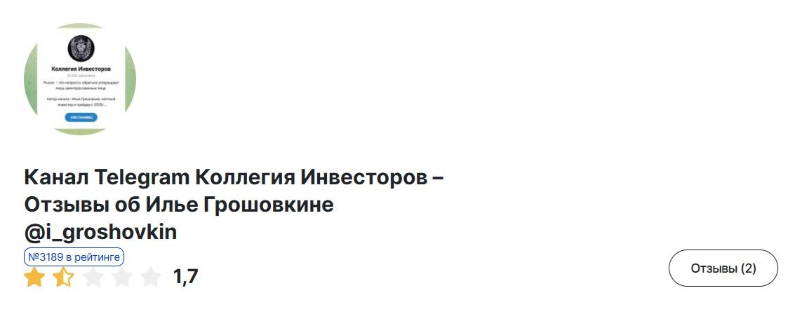 Коллегия Инвесторов Коллегия Инвесторов