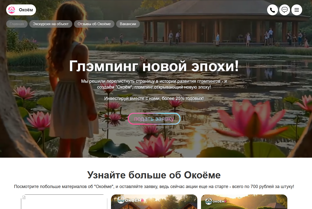 окоем инвестиции